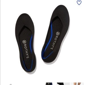 Size 7.5 black Rothys
